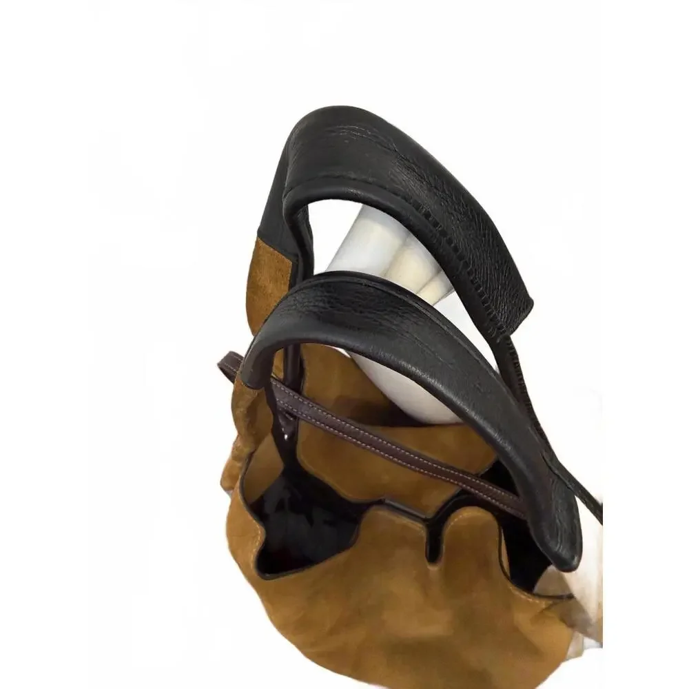 Coach 1941 Suede Leather Tote Shoulder Bag C1780-87575 Large Slouchy Hobo - Picture 4 of 9